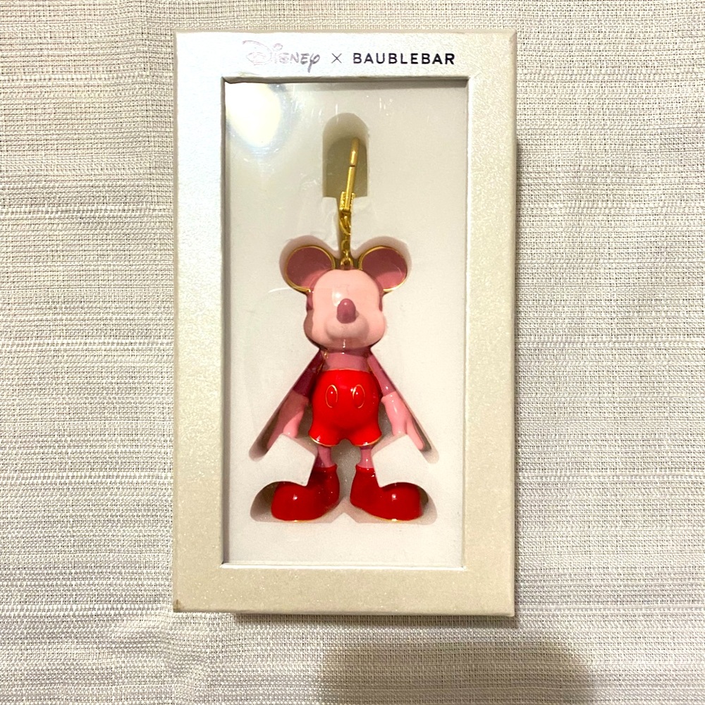 Disney Baublebar keychain key charm